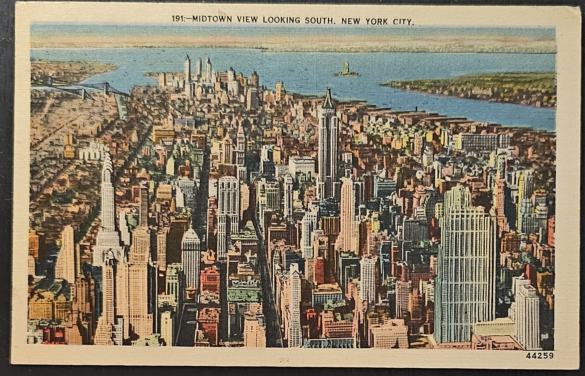 (image for) postcard USA - NY - New York #0010